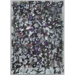 Postkartenübermalung 2019 - Pigment, Acryl, Papier - 14,5 x 10,5 cm