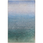 Blaugrünes Meer 2023 Pigment, Acryl, Holz 32,8 x 21,3 cm
