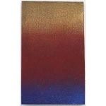 Blau, Rostrot, Gelb 2022 Pigment, Acryl, Holz  32,2 x 19,7 cm