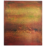 Eruption 2024 Pigment, Acryl, Nessel 70 x 60 cm