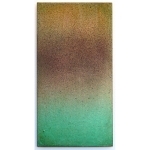 Kupfer Violett zu Space Grün 2025 Pigment, AcrylHolz 40 x 21 cm