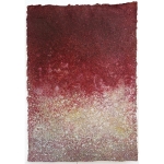 Rotbraun weißlich 2022 Pigment, Acryl, Papier 29,7 x 21,7 cm