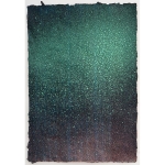 Grün zu Kupfer 2022 Pigment, Acryl, Papier 30 x 20,5 cm