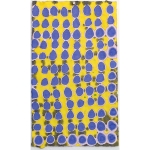 Blau getupft 2025 Tusche, Papier 30,8 x 18 cm