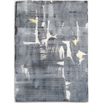 Grau gestrichen 2025 Mischtechnik, Papier 30,8 x 22 cm