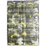 Gelbe Blitzer 2025 Mischtechnik, Papier 30 x 21 cm